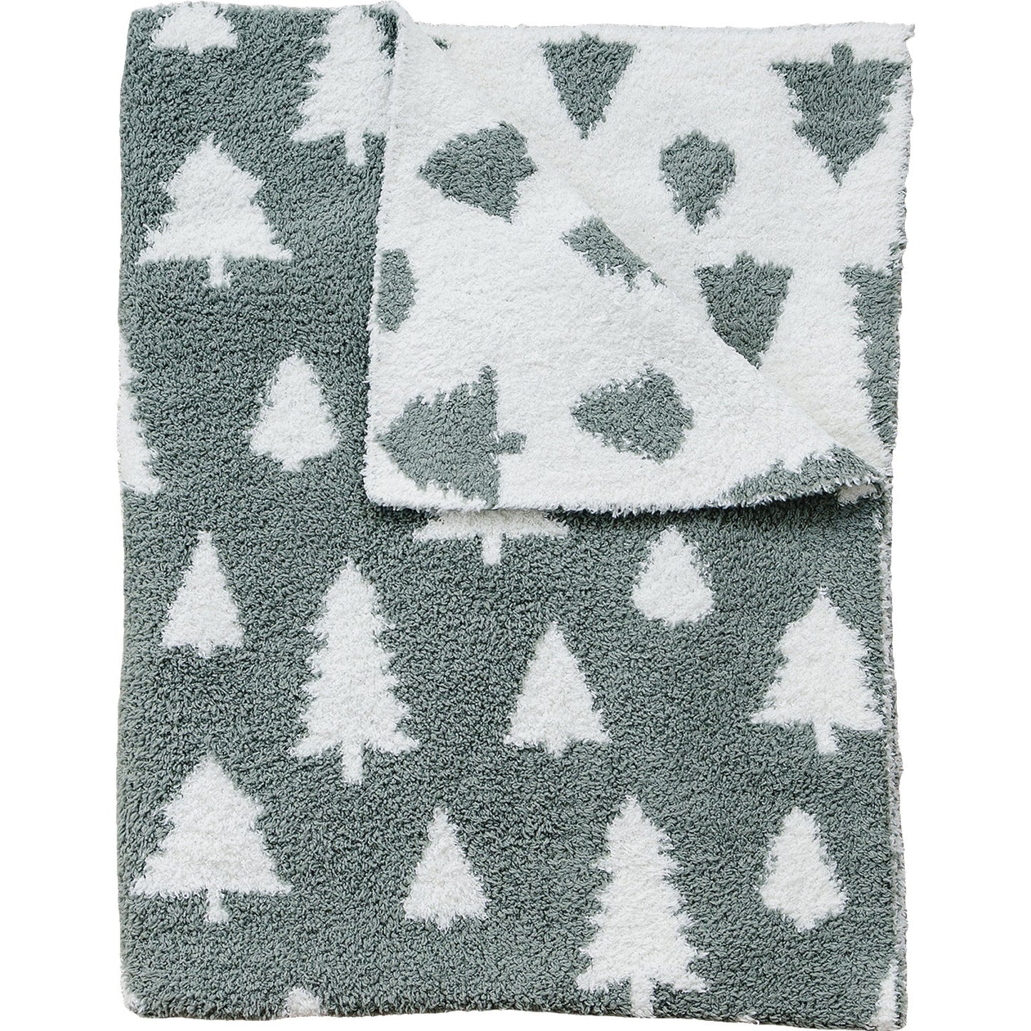 Pine Trees Plush Blanket