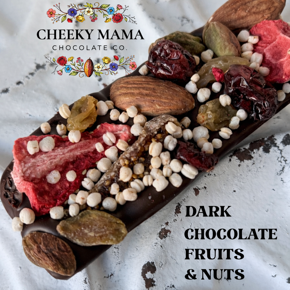 Fruit & Nut Artisanal Belgian Chocolate Bark