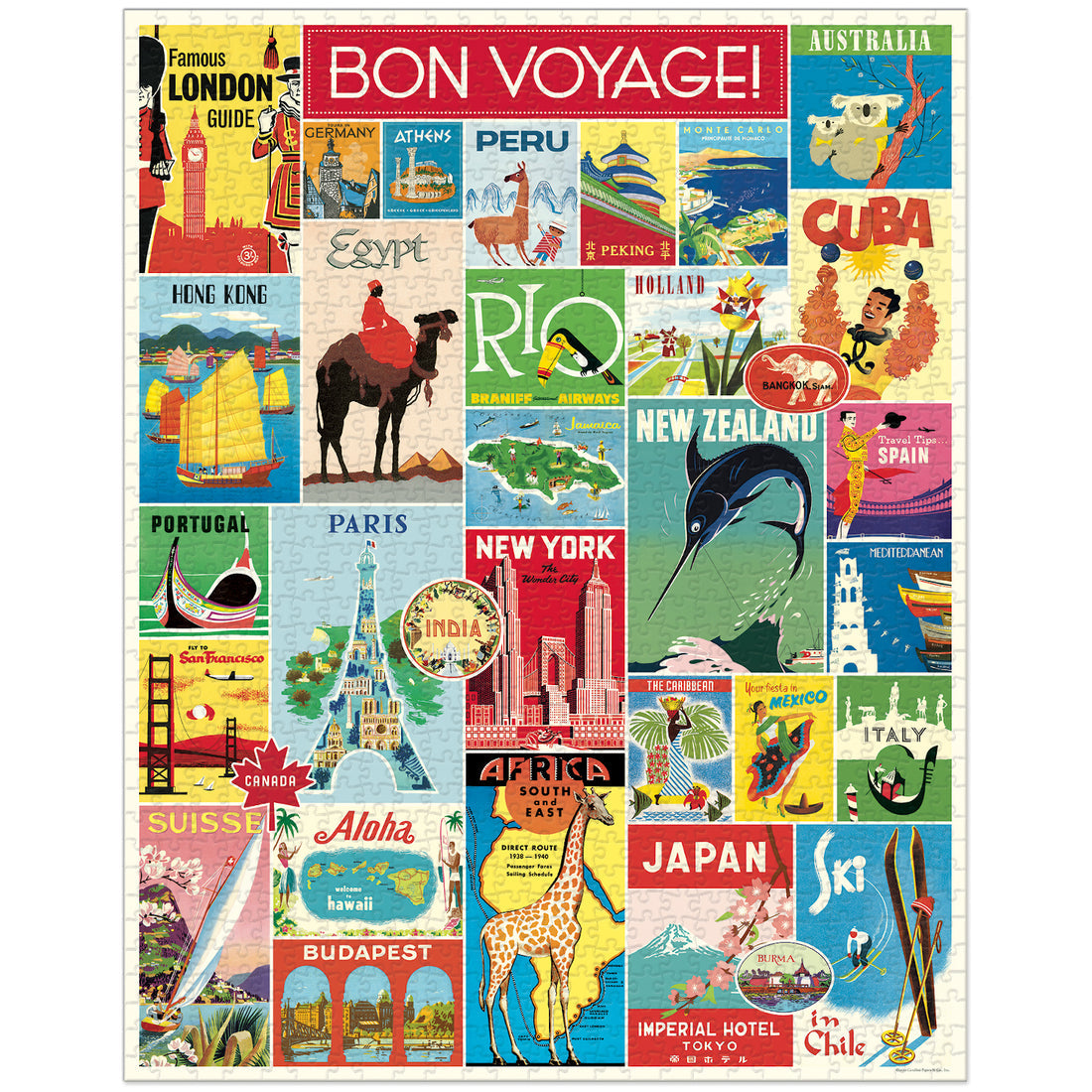 Bon Voyage Puzzle
