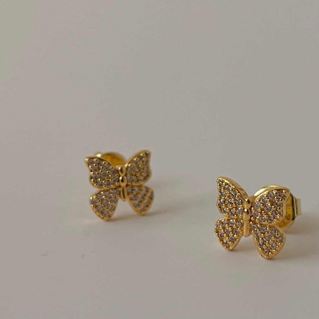 Butterfly Earrings - Gold