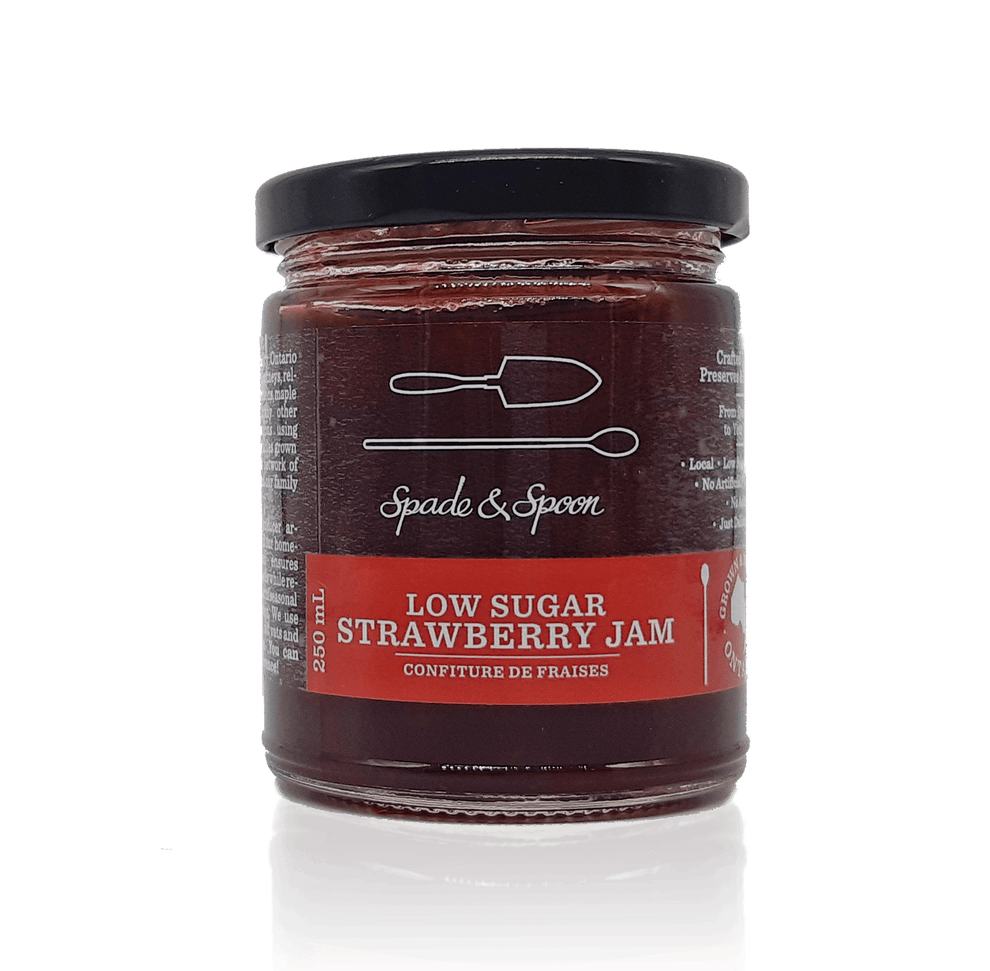 Low Sugar Strawberry Jam