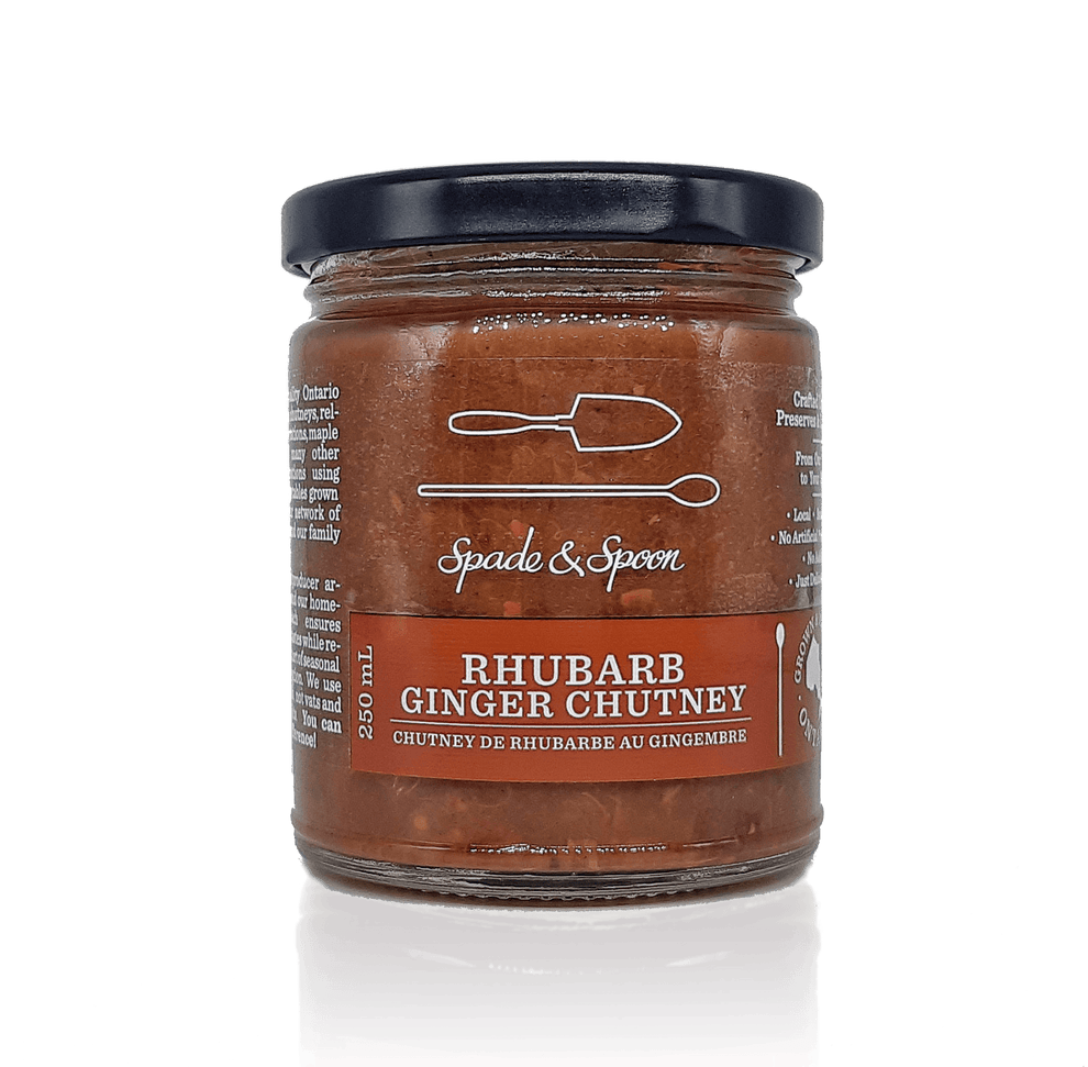 Ginger Rhubarb Chutney