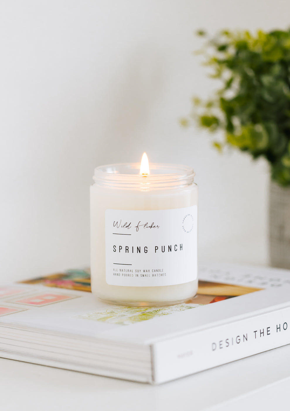 Spring Punch Candle