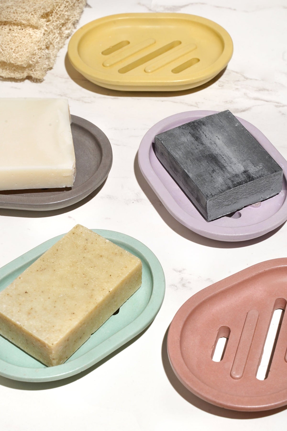 Ebb & Flow Concrete Soap Dishes