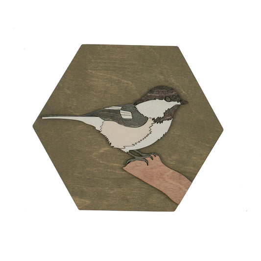 Black-capped Chickadee Wall Art