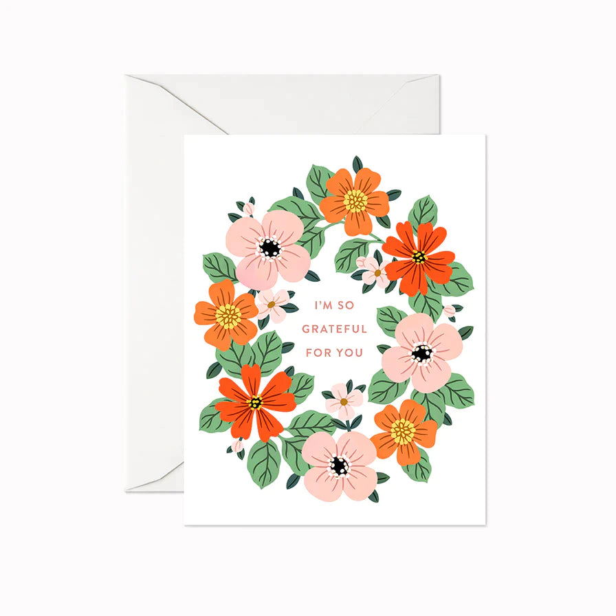 I'm so Grateful For You Card