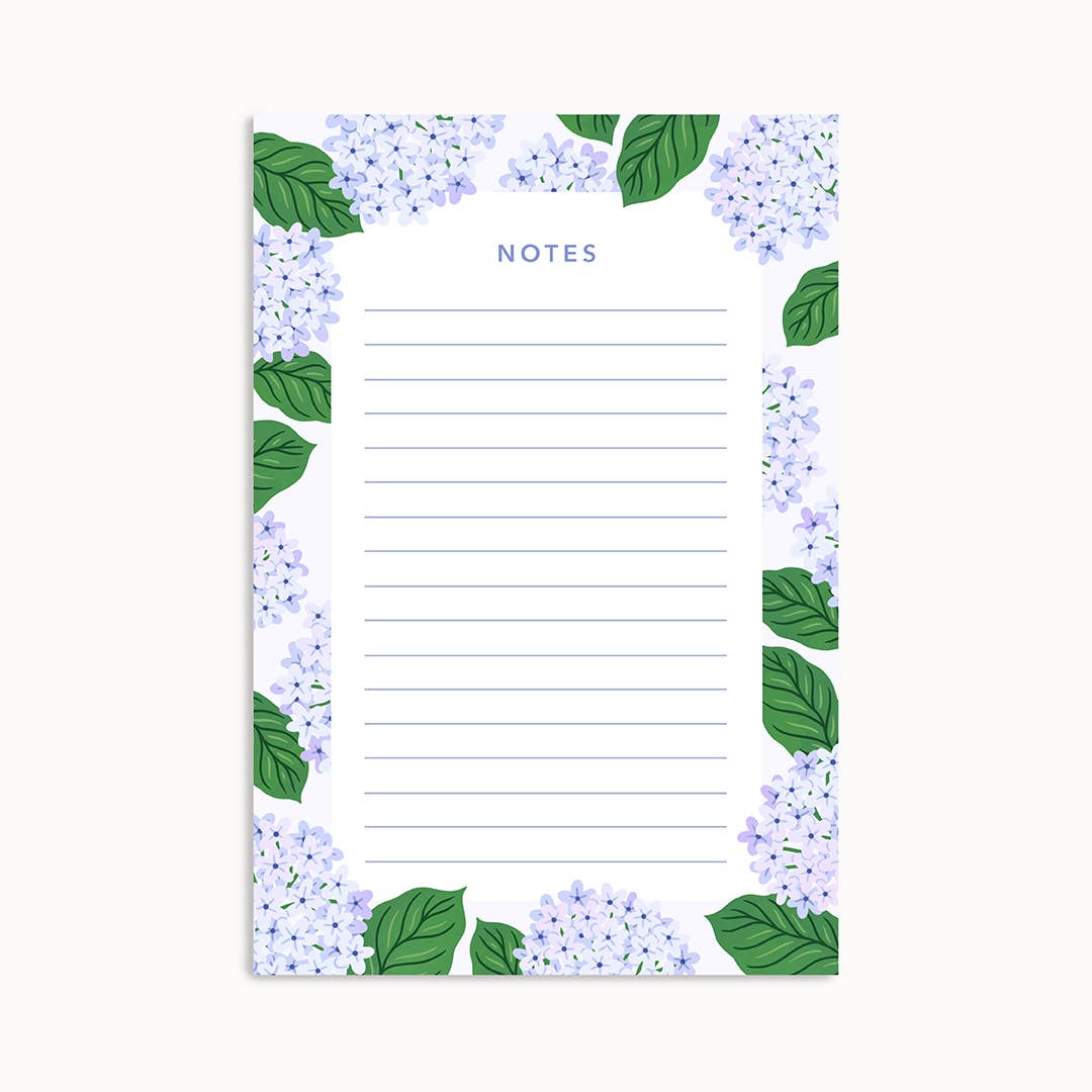 Hydrangea Notes | Notepad