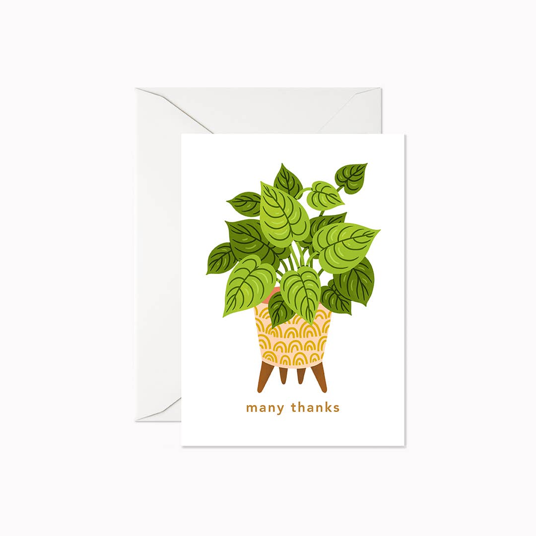 Many Thanks Mini Card