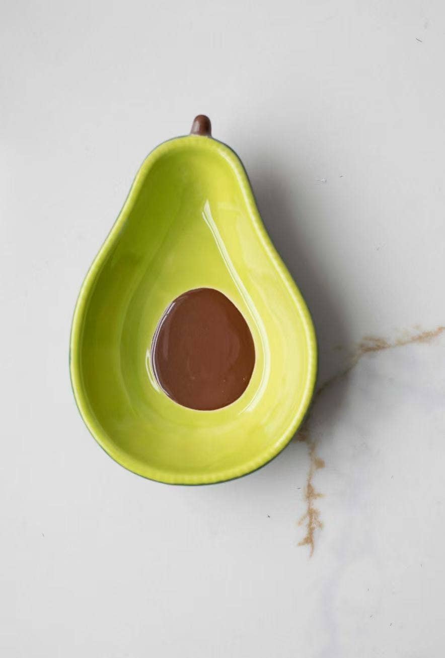 Avocado Ceramic Pinch Bowl