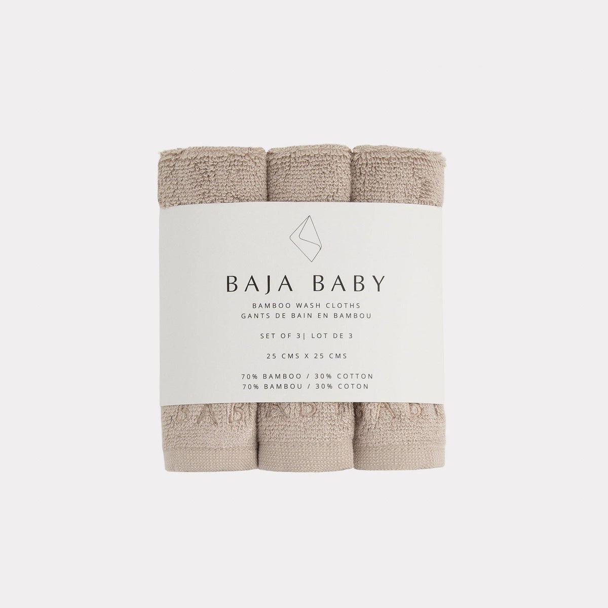 Bamboo/Cotton Wash Cloths | 3 Pack