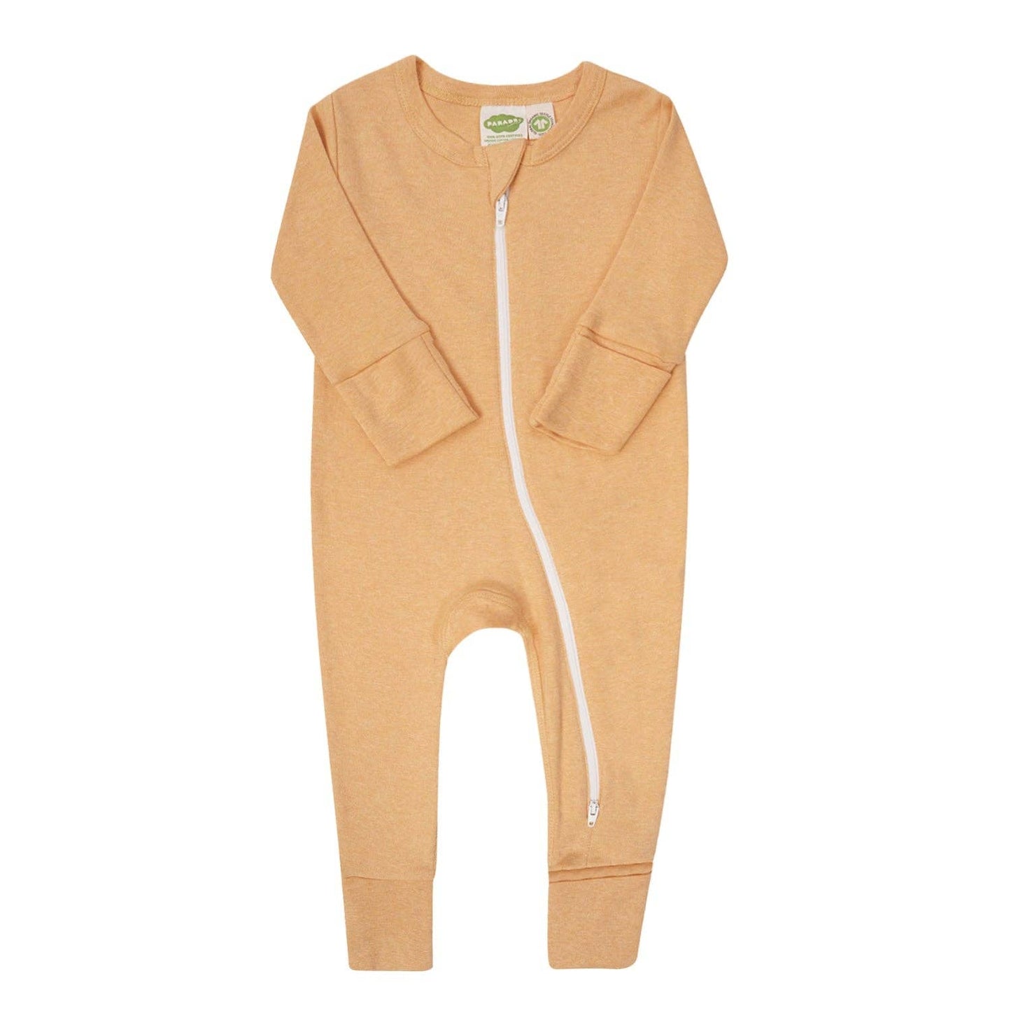 Snuggle Soft Melange '2-Way' Zipper Romper