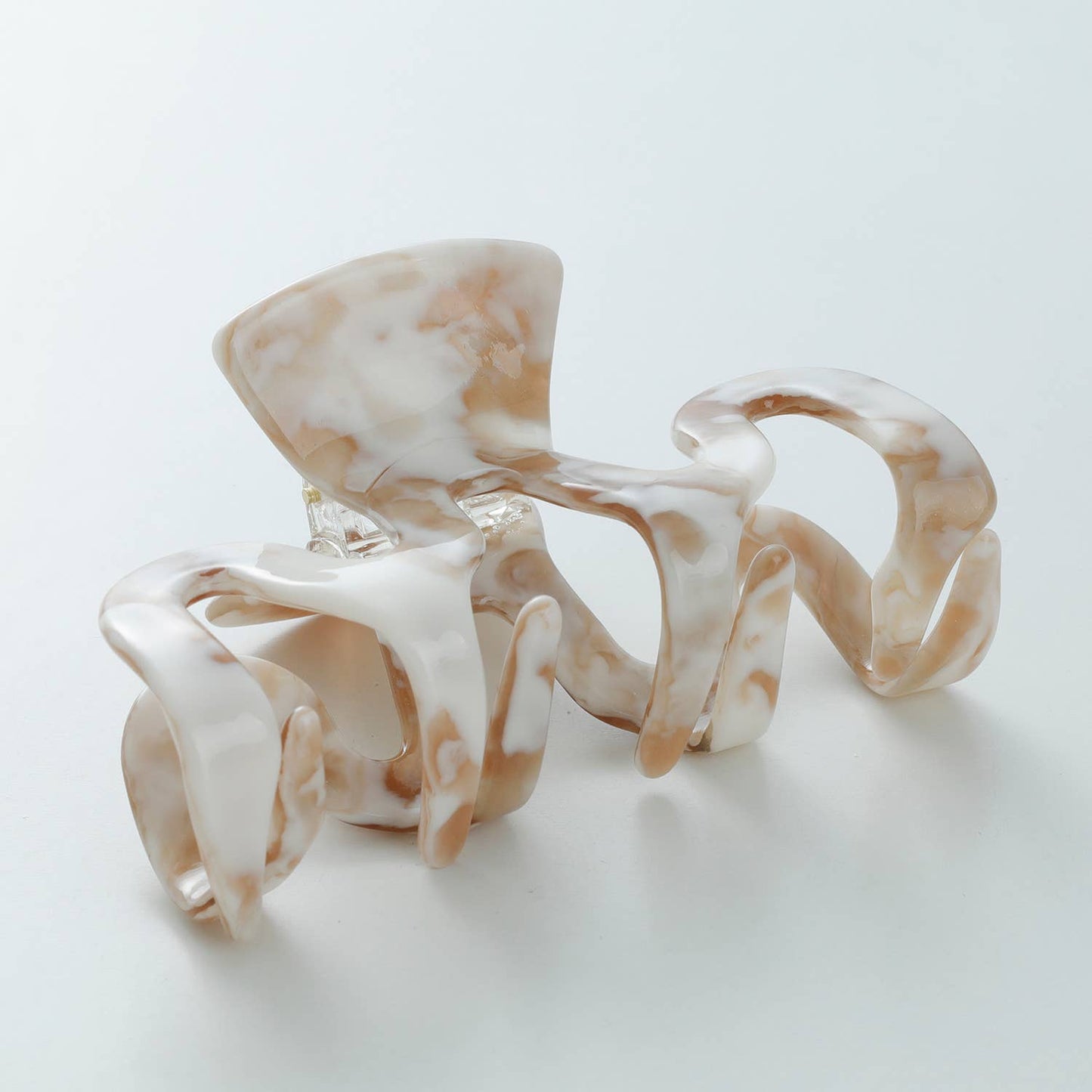 Calacatta Gold Large - Assorted Claw Clips