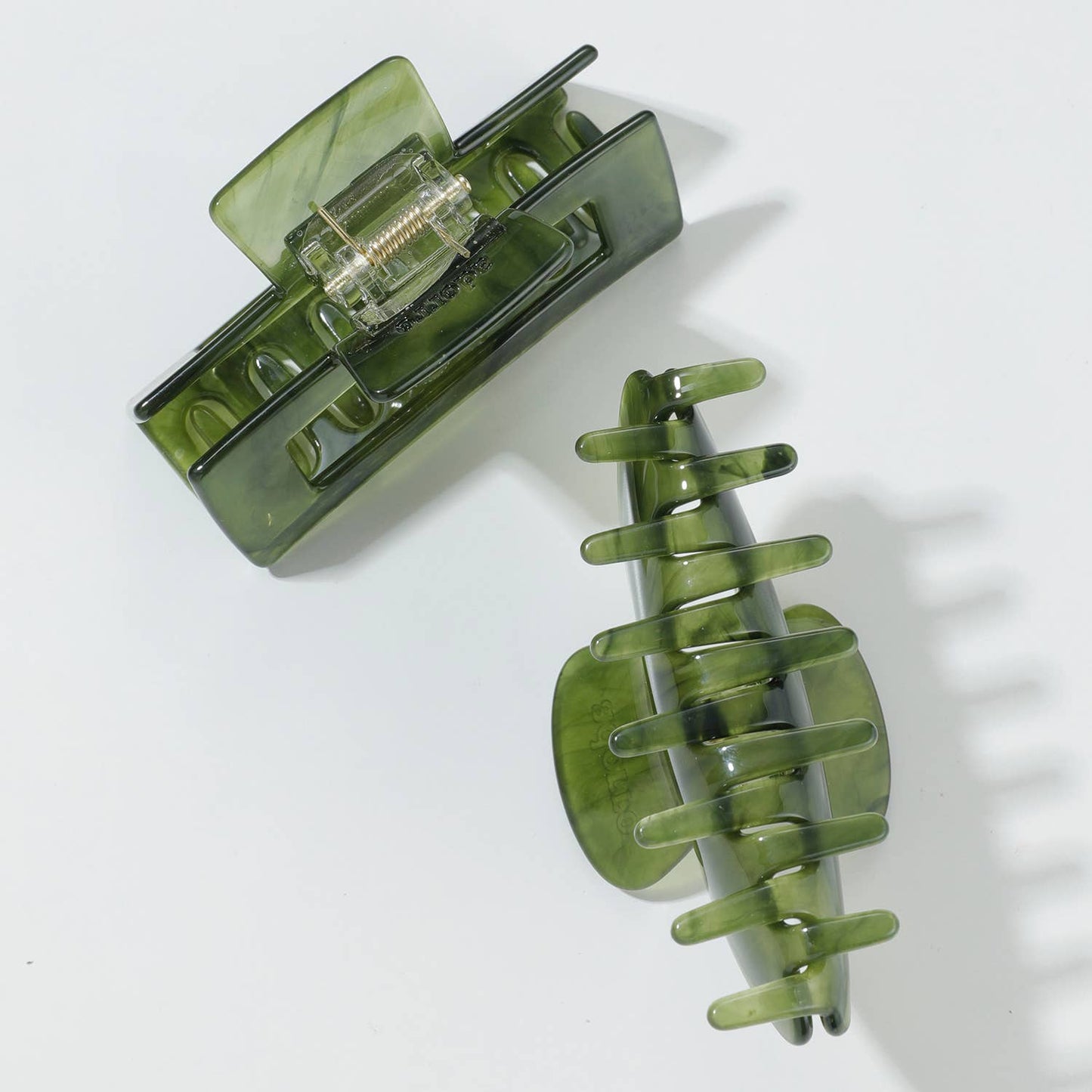 Jade Green S/M | Assorted Claw Clips