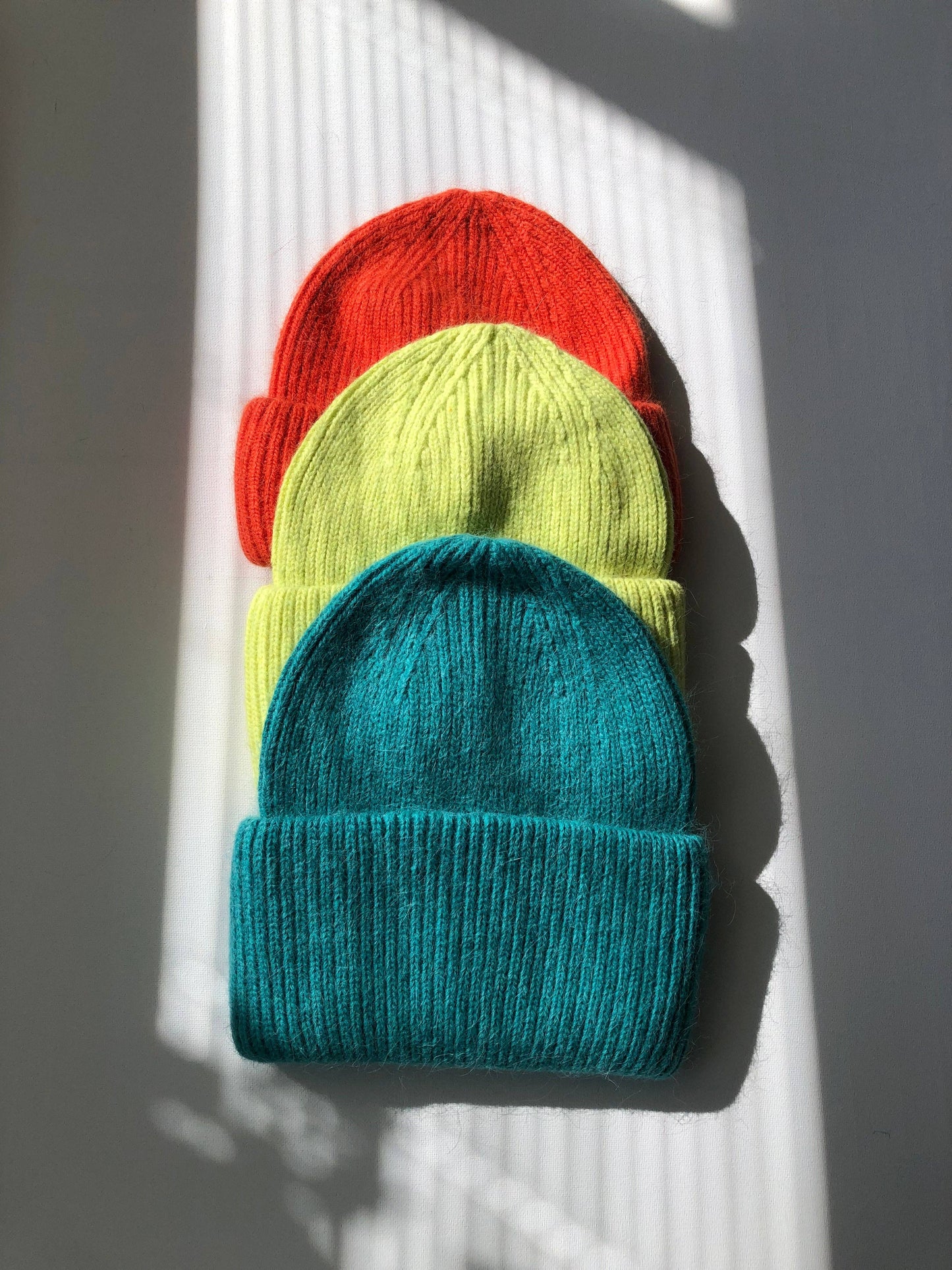 ROYAL ANGORA WOOL BEANIE - crystal brights
