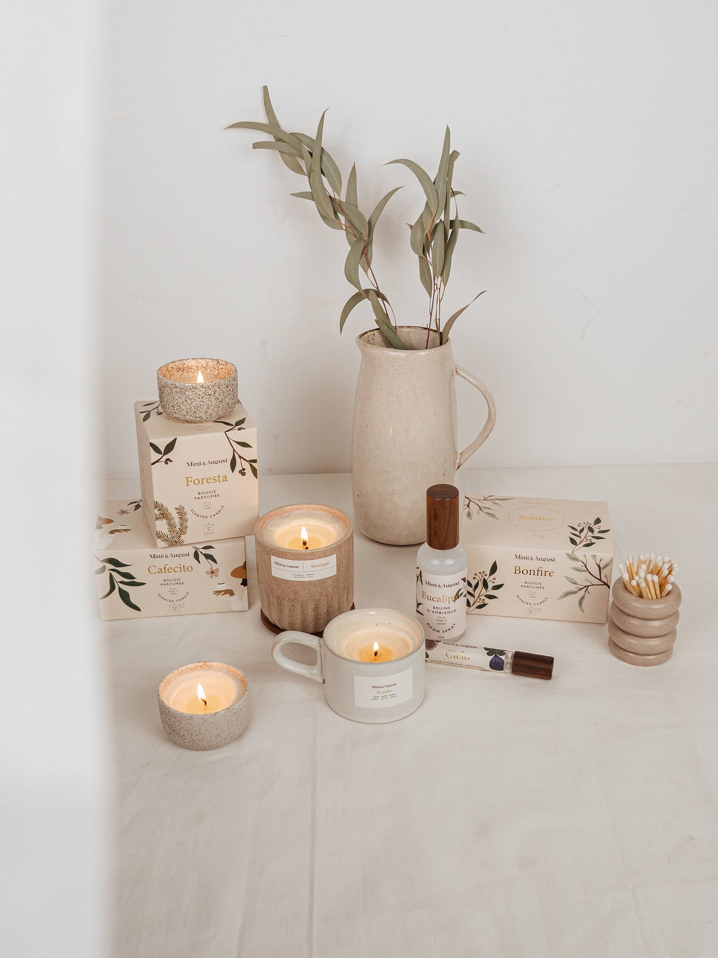 Bonfire reusable candle- 3 oz