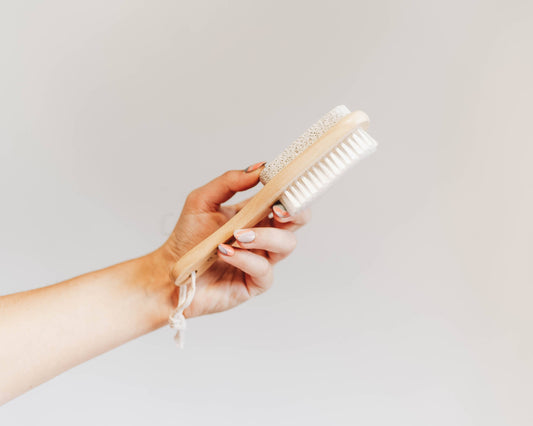 Wooden Pumice Brush