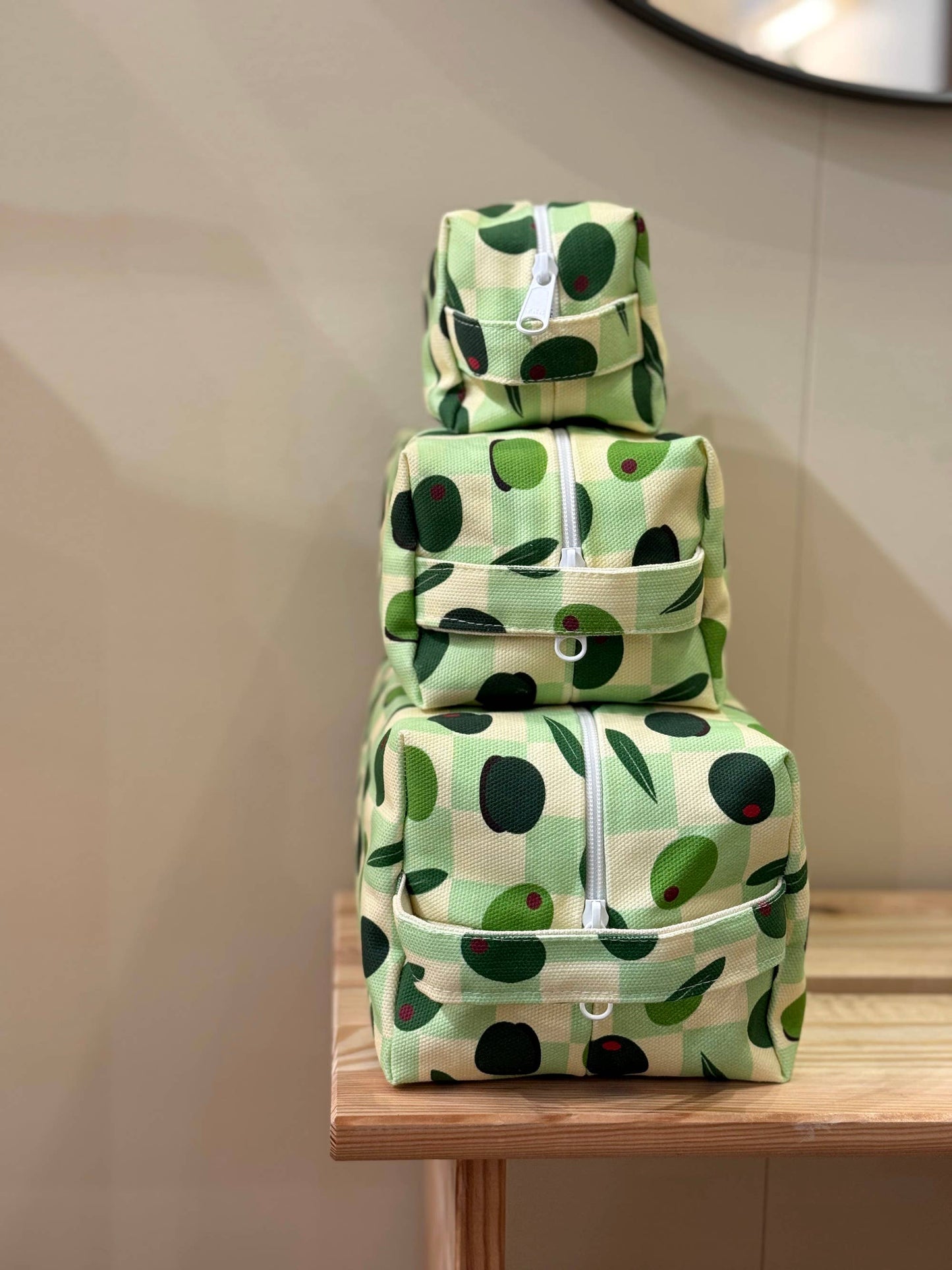 Toiletry Bag - Olives