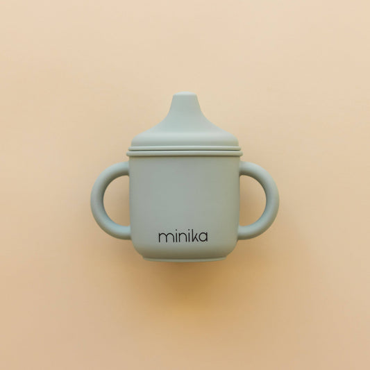 Silicone Sippy Cup - Sage