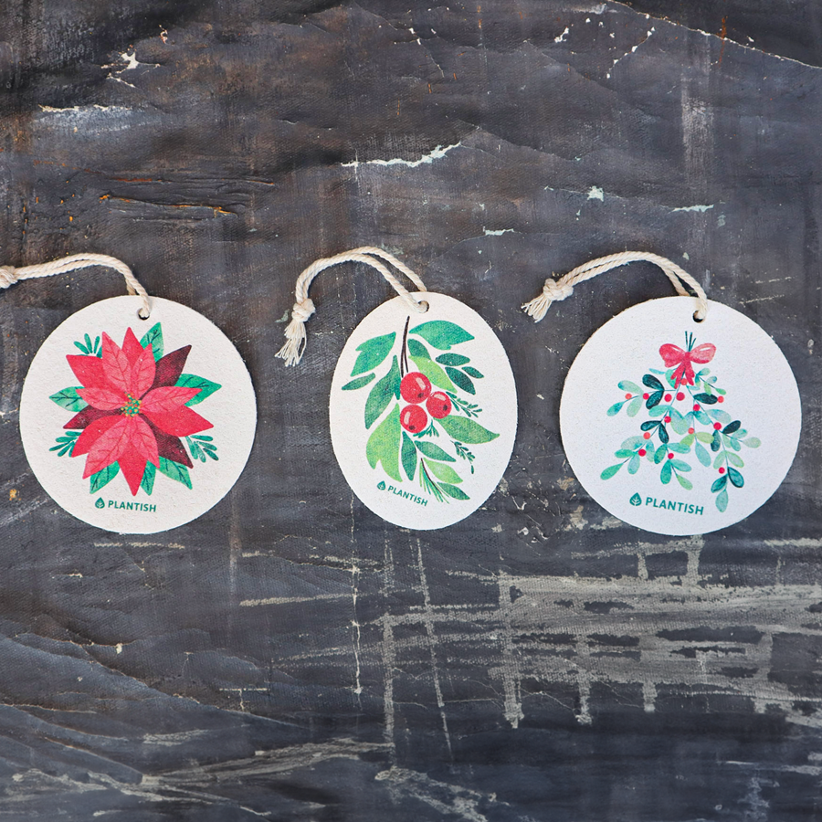 Set of 3 Botanical Bliss Pop up Sponge (Holiday Exclusive): Set of 3