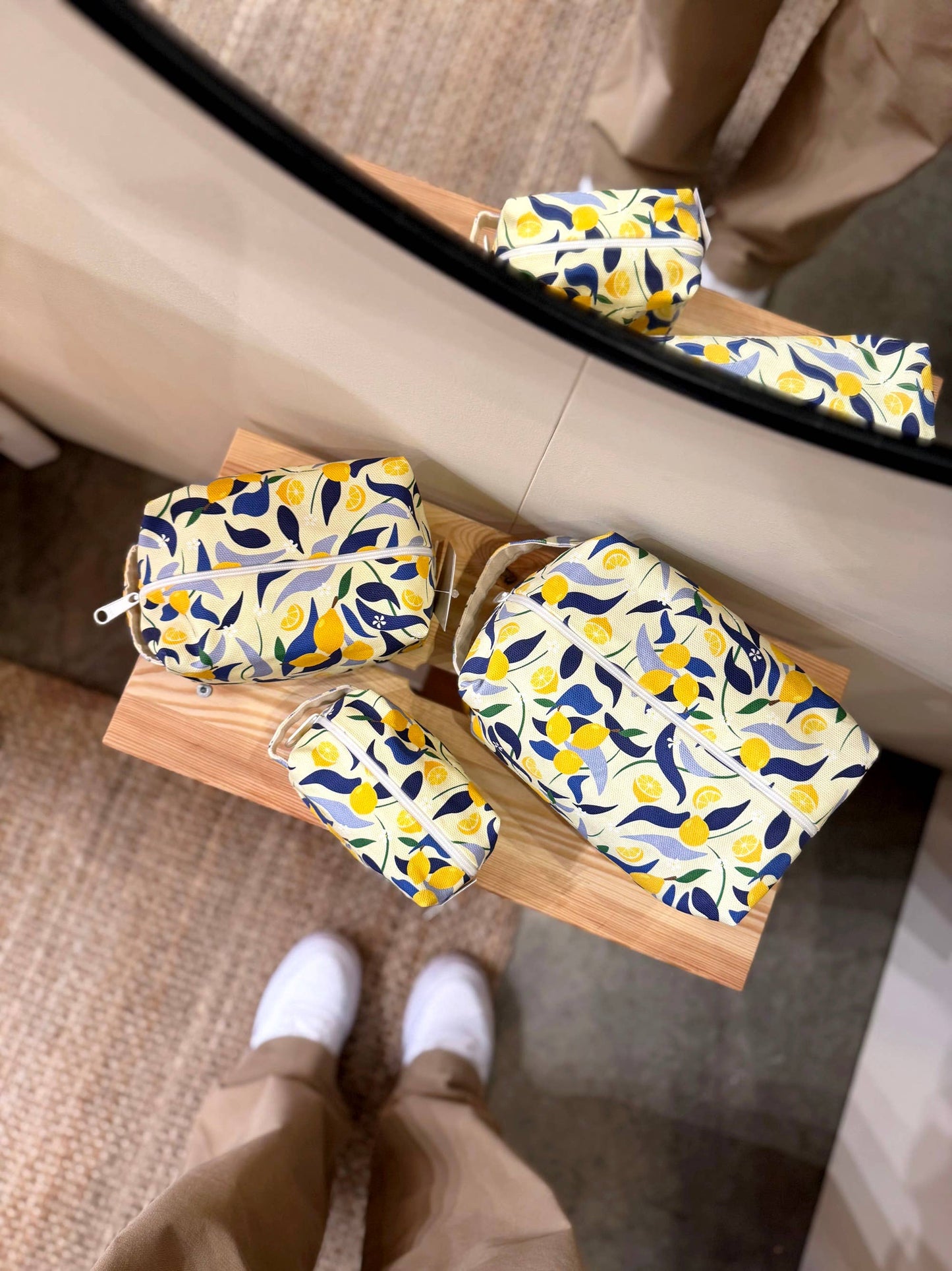 Toiletry Bag - Lemons