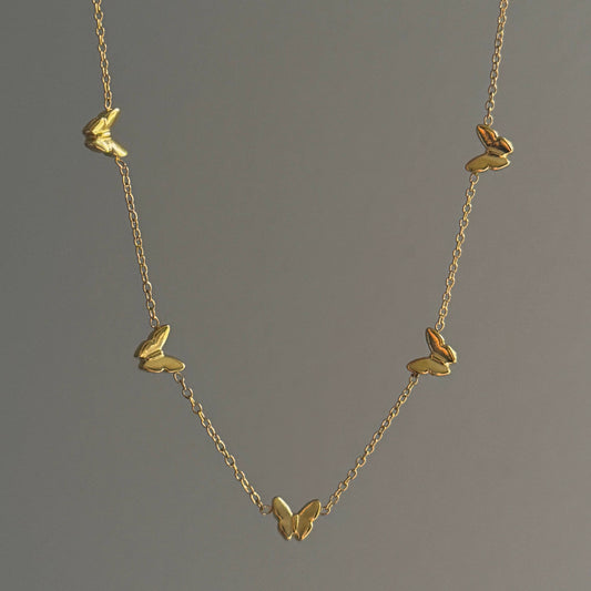 Dounia Butterfly Necklace
