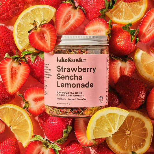 Strawberry Sencha Lemonade - Superfood Tea Blend