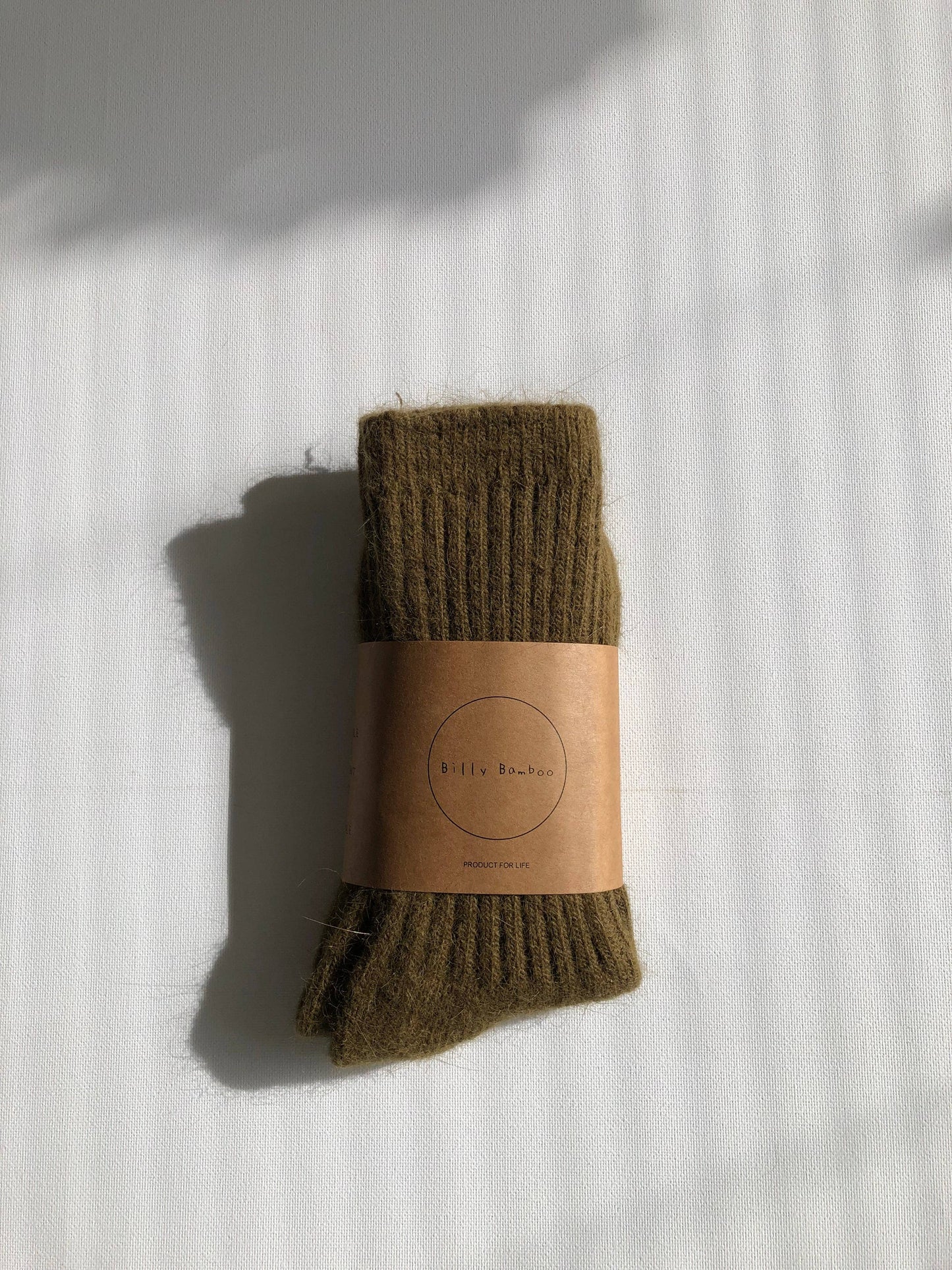 Royal Angora Cabin Socks - Neutrals