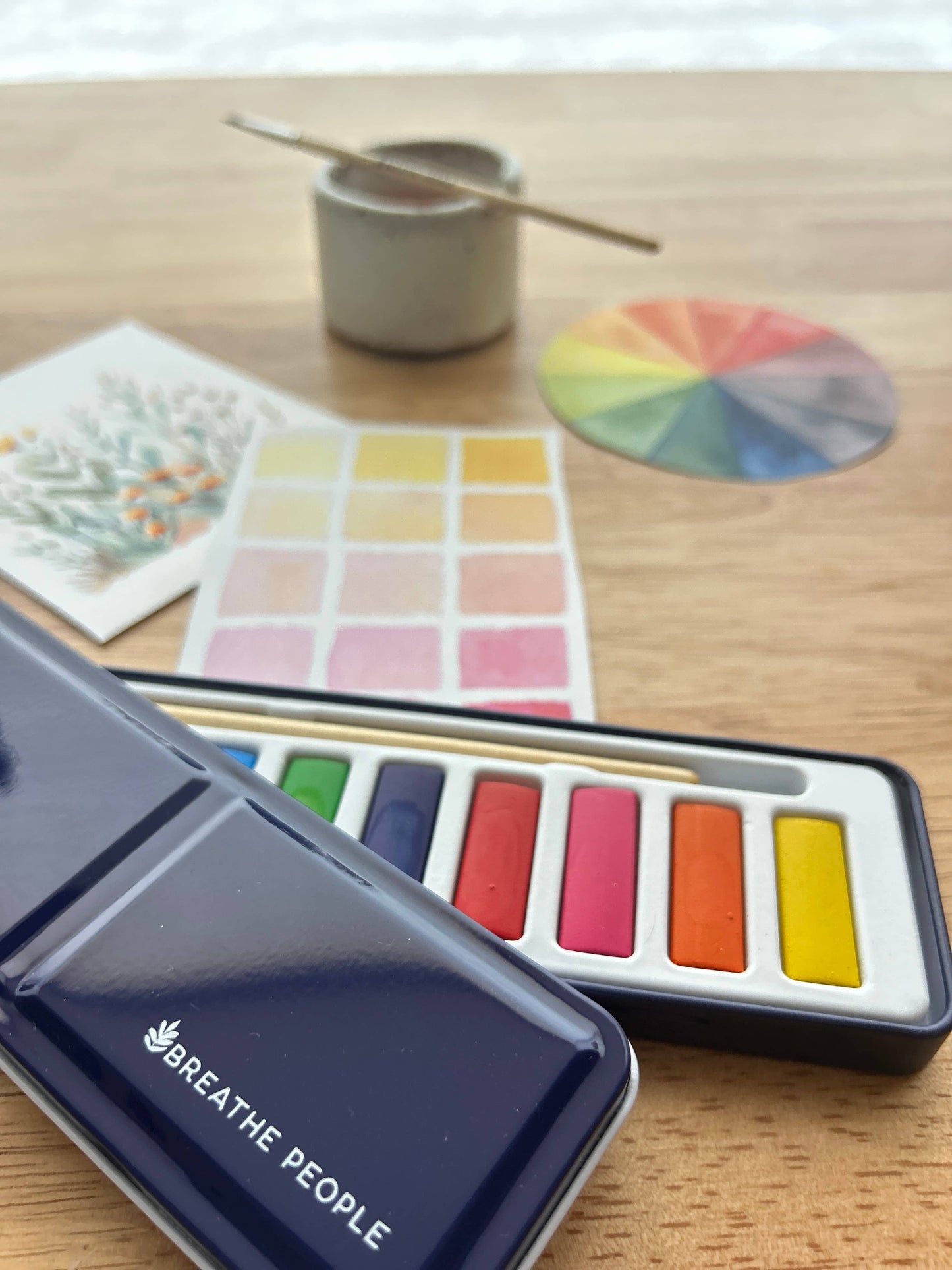 Watercolour Paint Palette