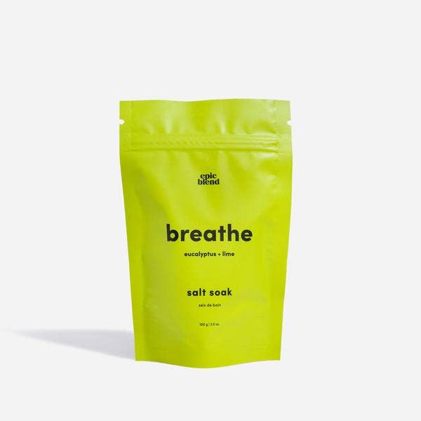 Breathe Bath Salts Soak Vegan