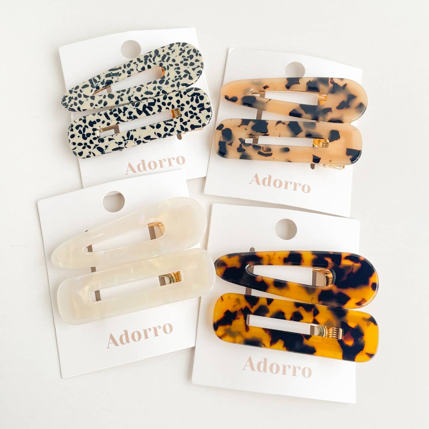 Gemma Classic | Printed Eco-Friendly Hair Clip (Set of 2)