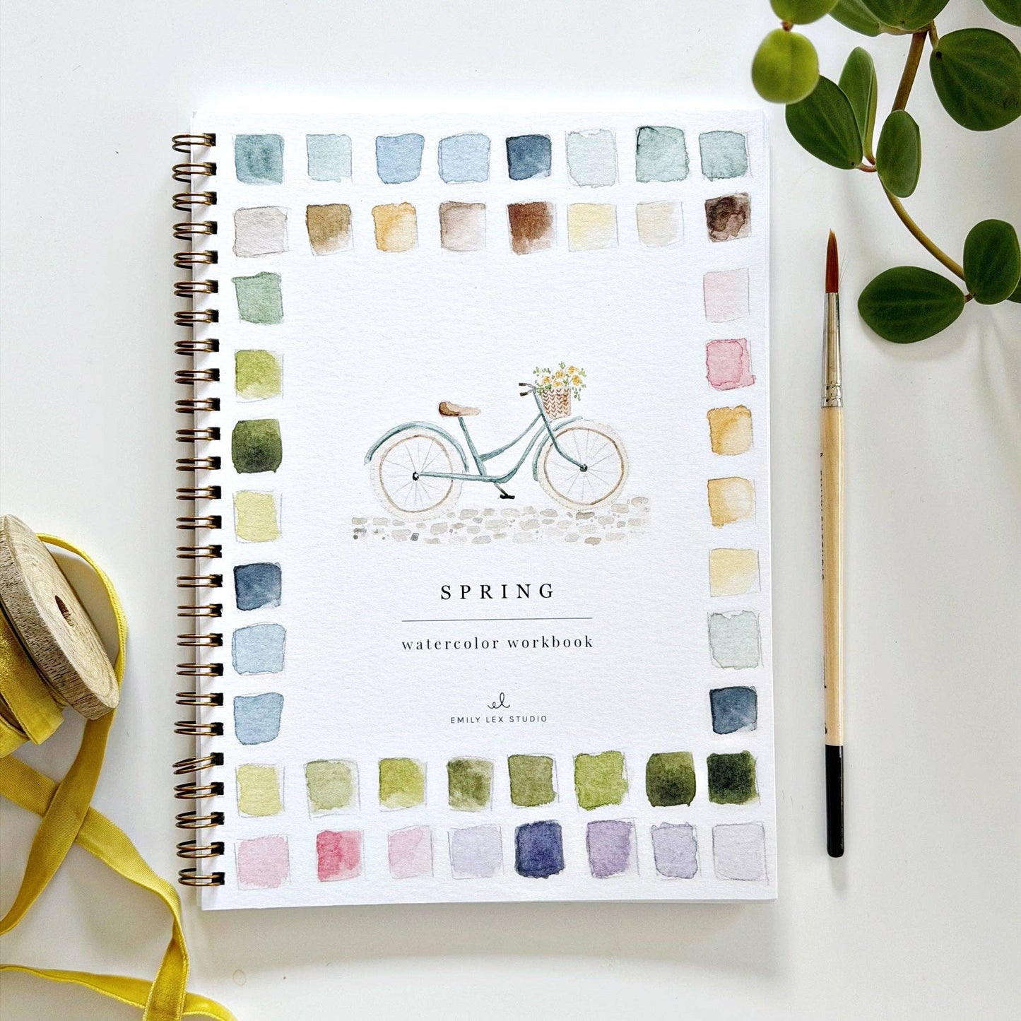 Spring watercolour workbook