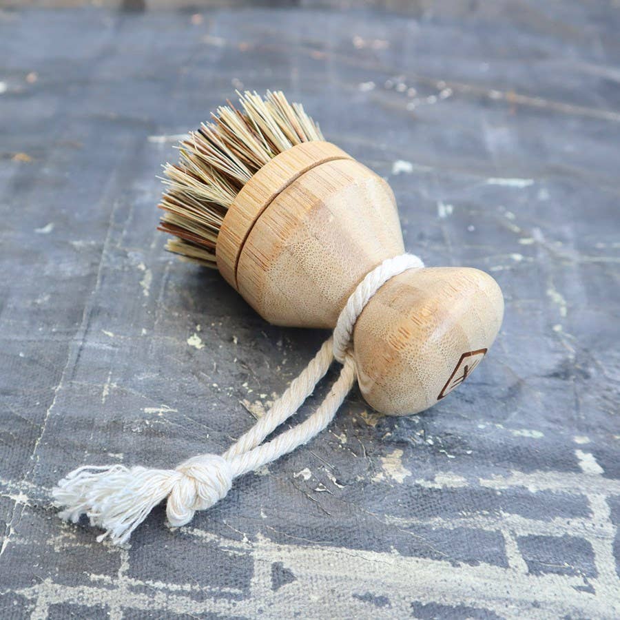 Refillable Sisal and Palm Pot Scrubber