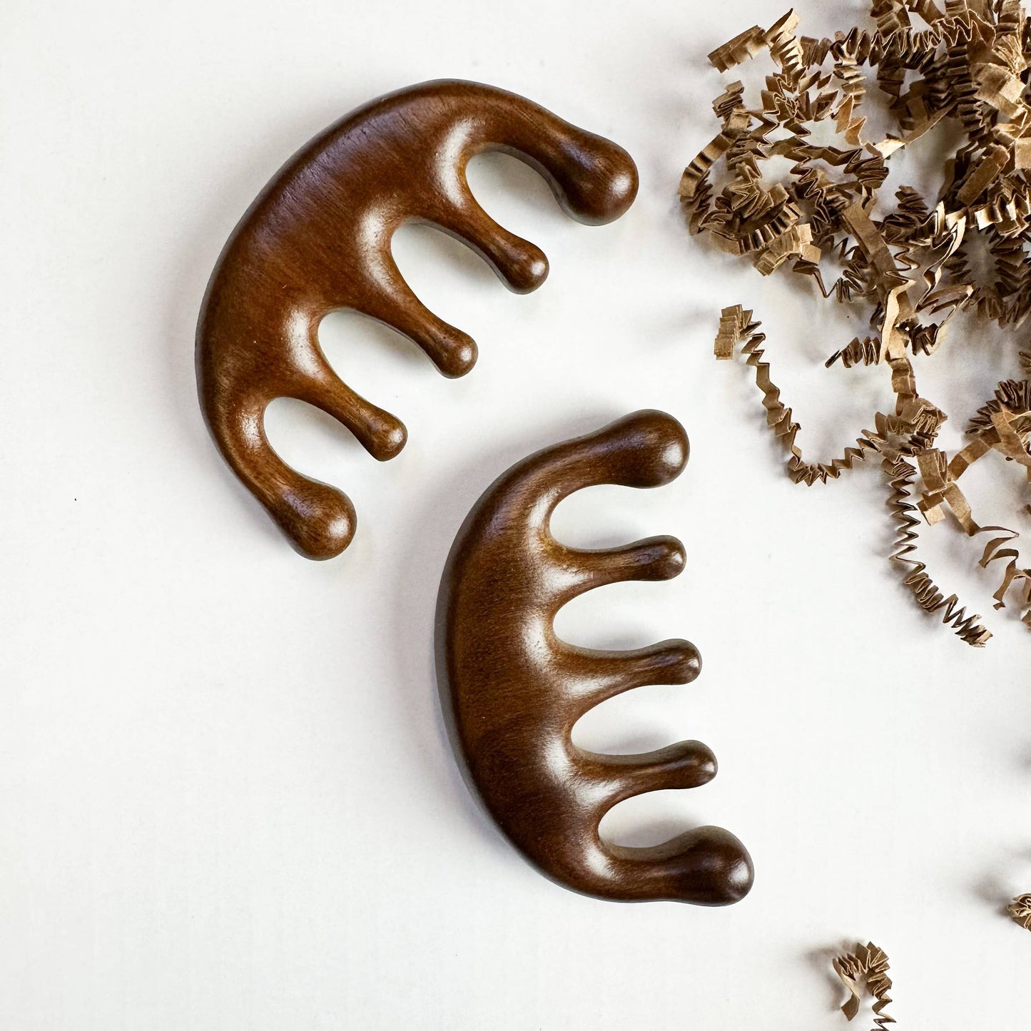 Natural Sandalwood Scalp Massager