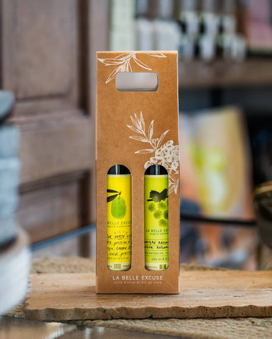 Black Olive Oil & White Balsamic Vinegar Gourmet Gift Set