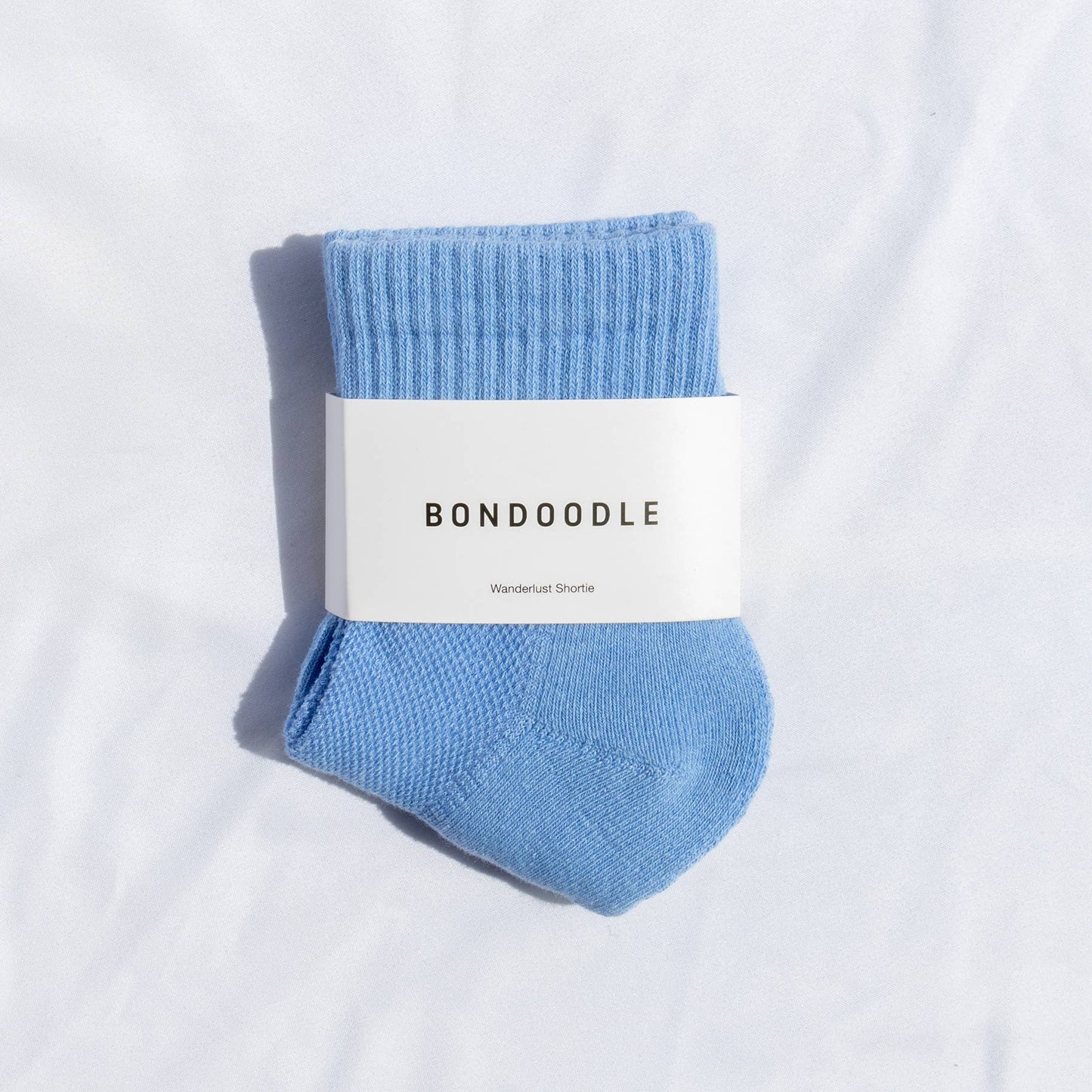 Premium Ribbed Cotton Short Athletic Socks – Blue