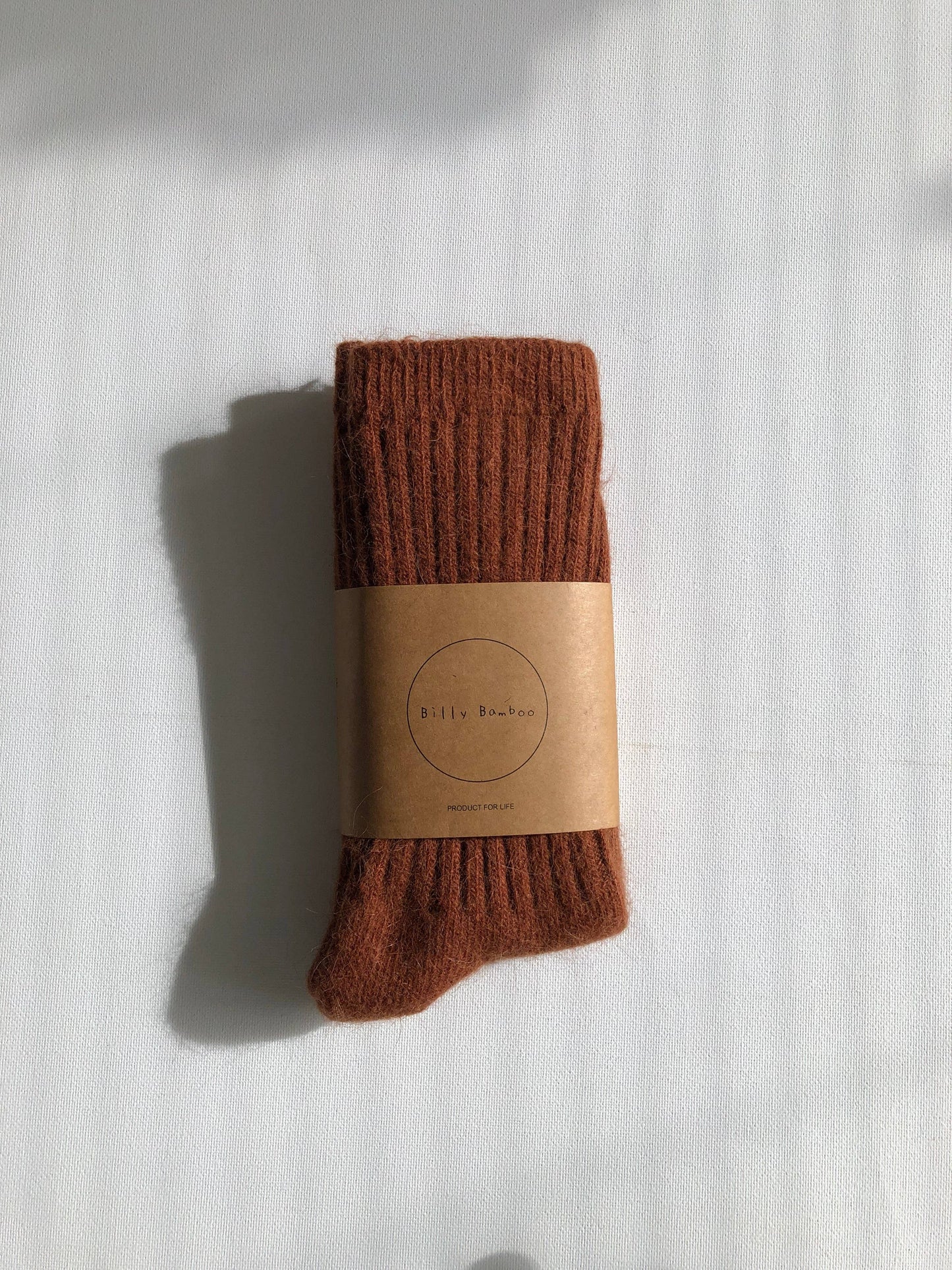 Royal Angora Cabin Socks - Neutrals