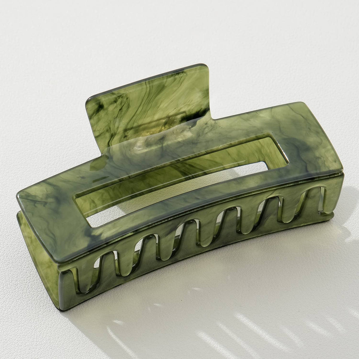 Jade Green Large | Assorted Large Claw Clips