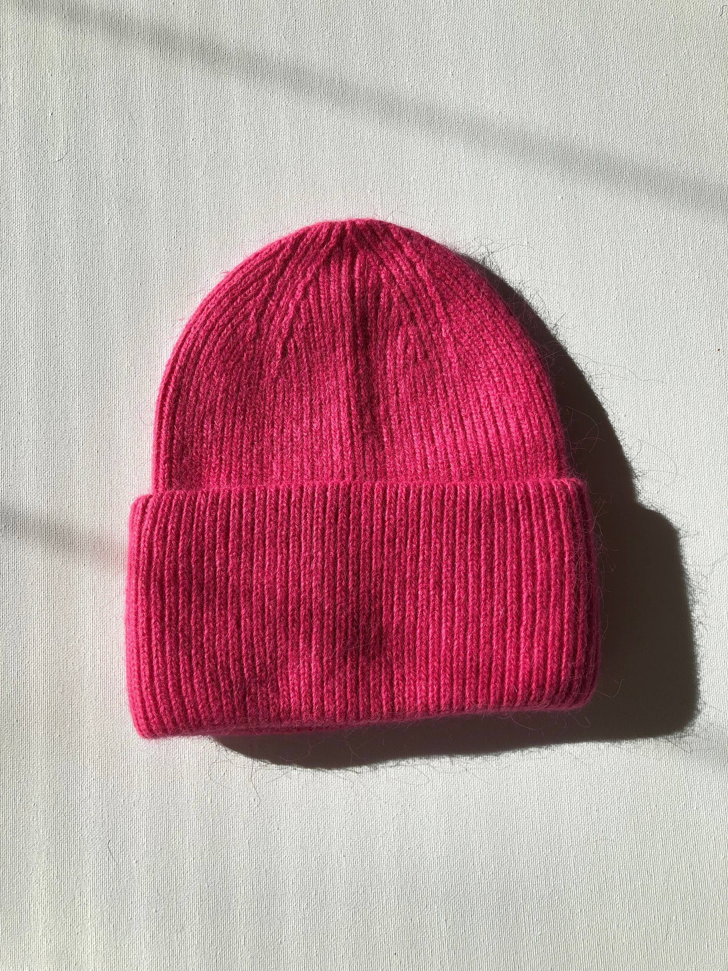 ROYAL ANGORA WOOL BEANIE - crystal brights