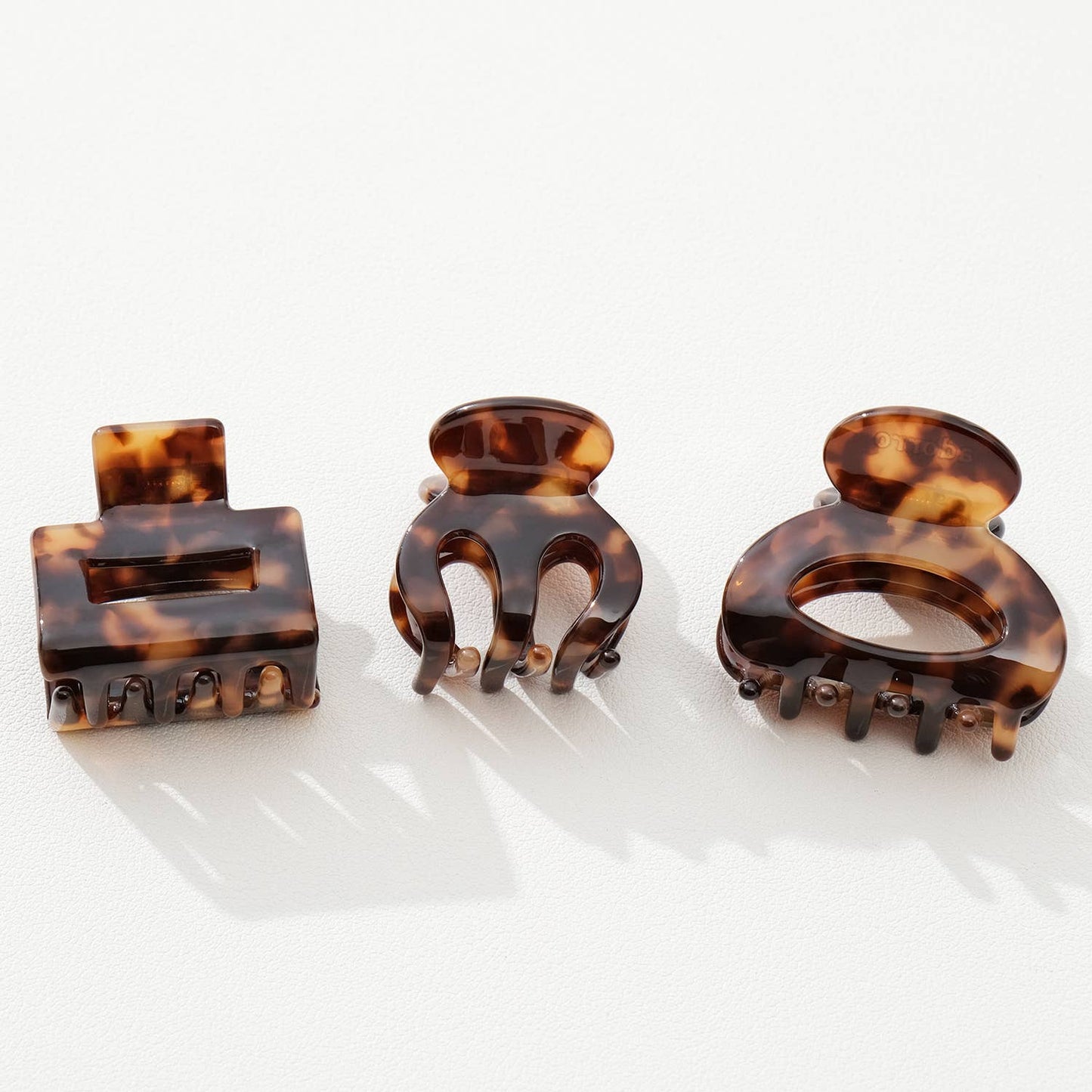 Deep Tortoise Mini | Assorted Mini Claw Clips
