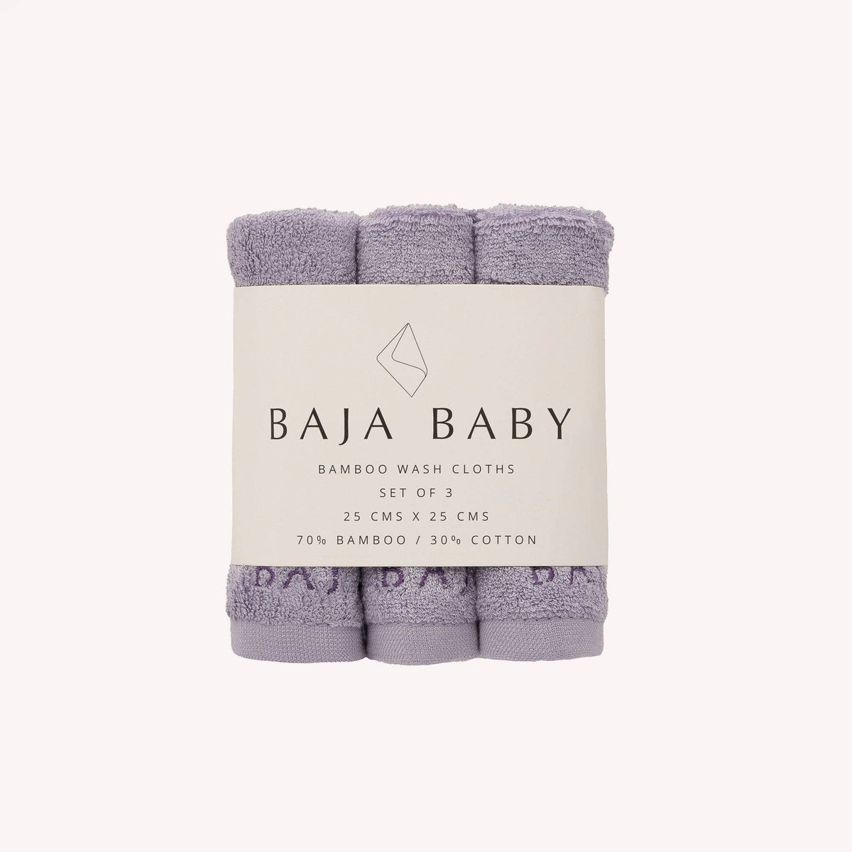 Bamboo/Cotton Wash Cloths | 3 Pack