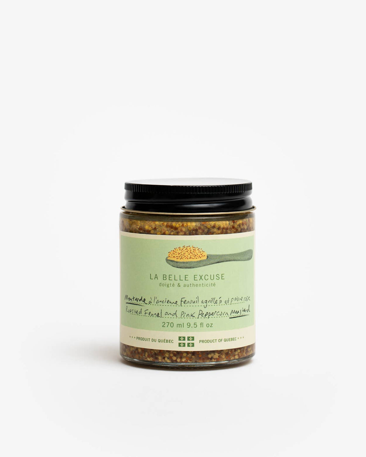 Old-Fashioned Mustard - Roasted Fennel and Pink Peppercorn