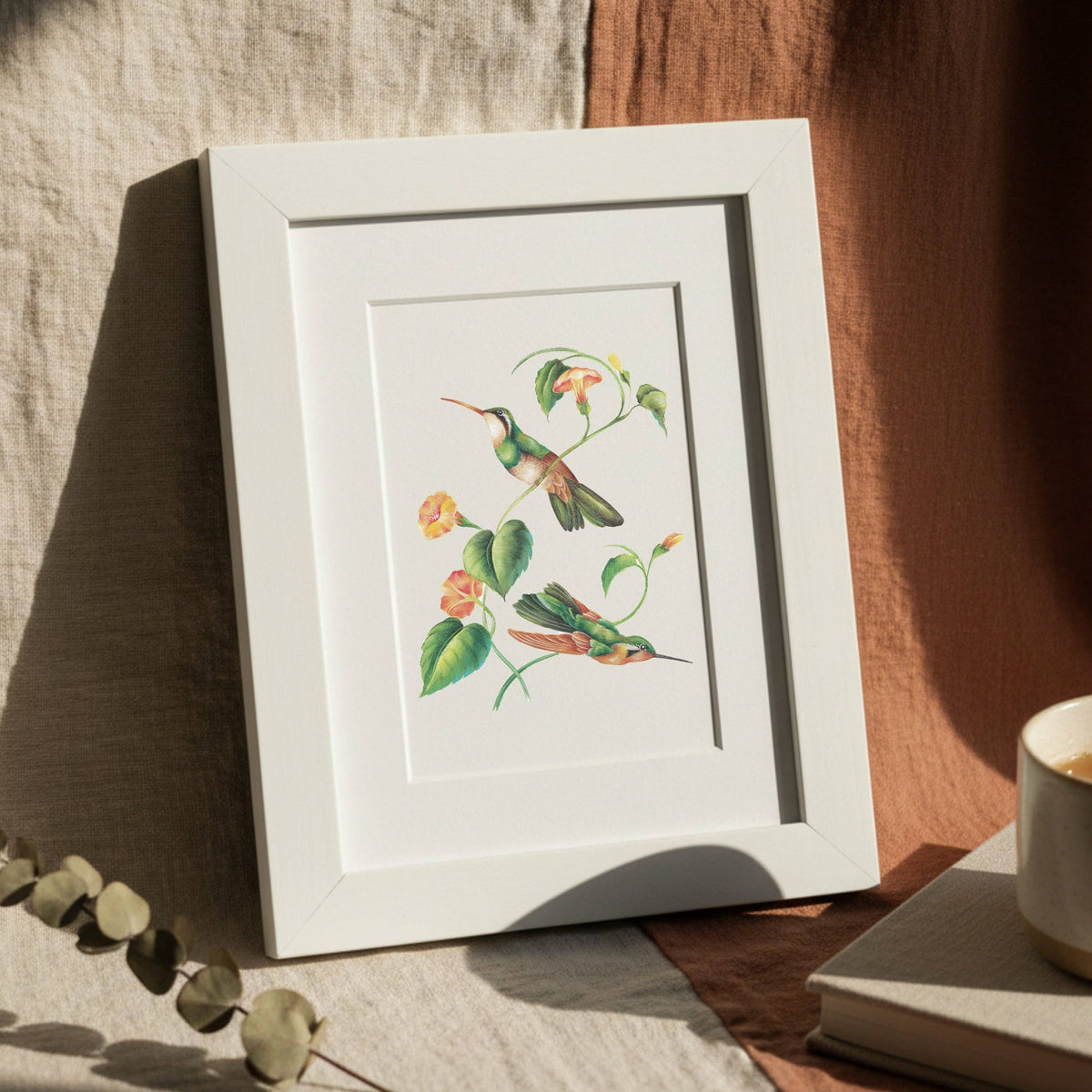 Vintage Hummingbirds Oil Workbook by Willow Wolfe - Limited Quantities