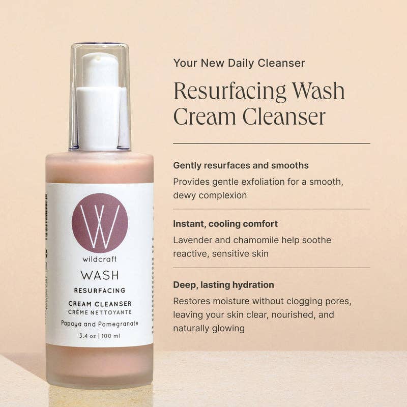 Resurfacing Wash Cream Cleanser