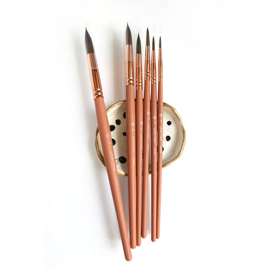 Watercolour Paint Brush Set
