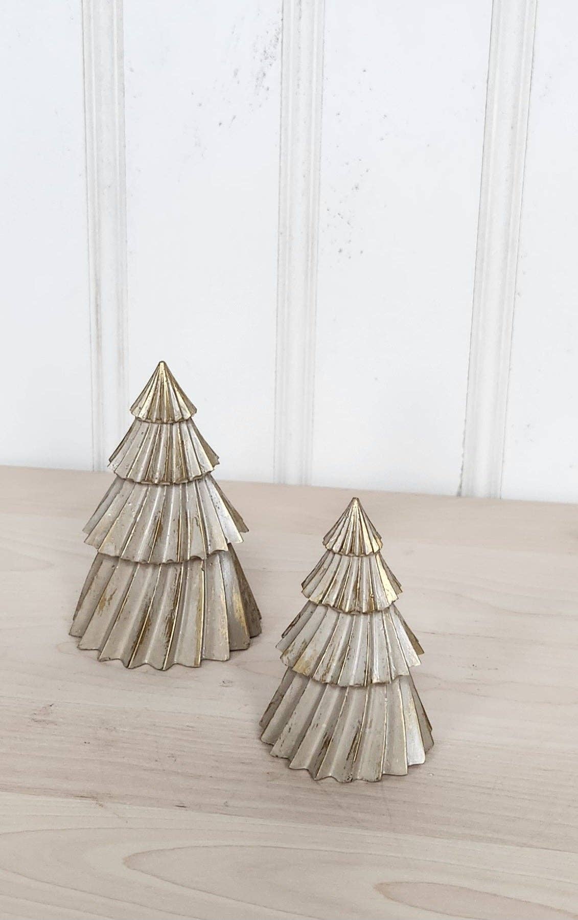 Concrete Christmas Trees - Beige