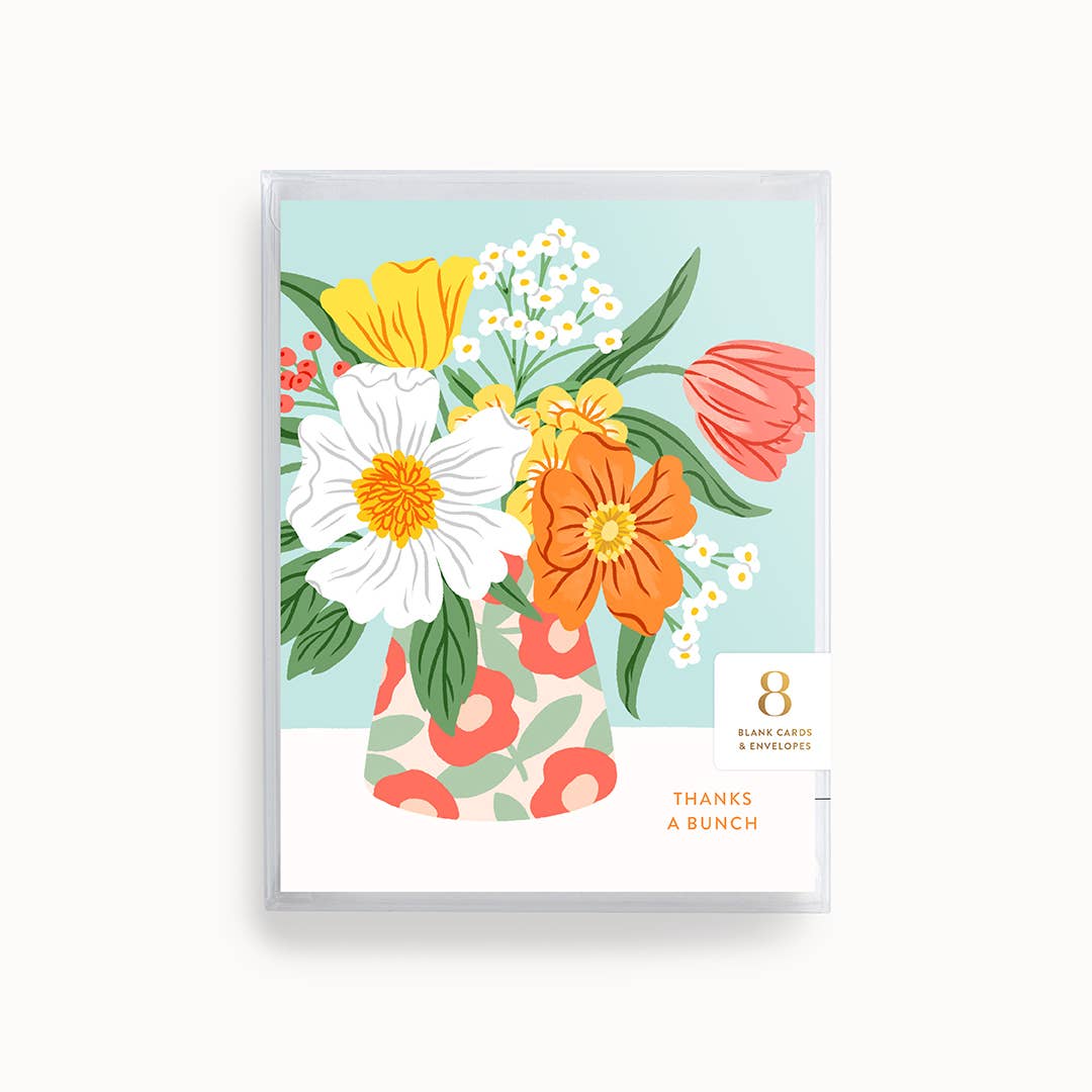 Thanks a Bunch | Greeting Card | Boxed Set of 8