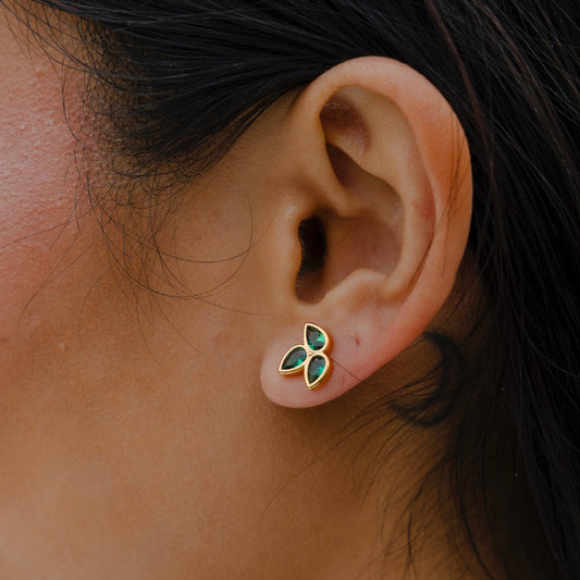 Three Leaf Studs