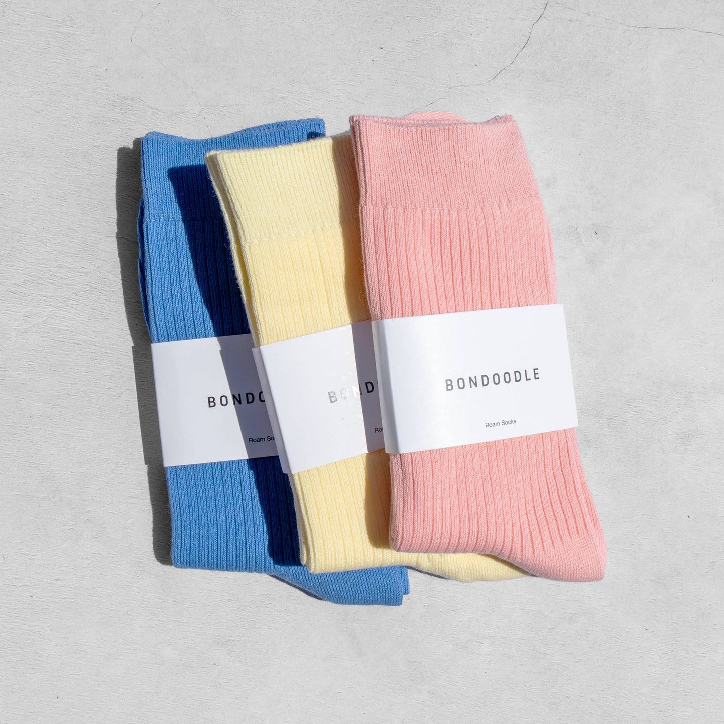 Premium Cotton Everyday Crew Socks – Pink