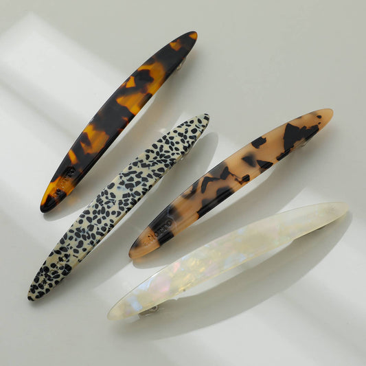Aimee Core | Oblong Oval French Barrette Hair Clip