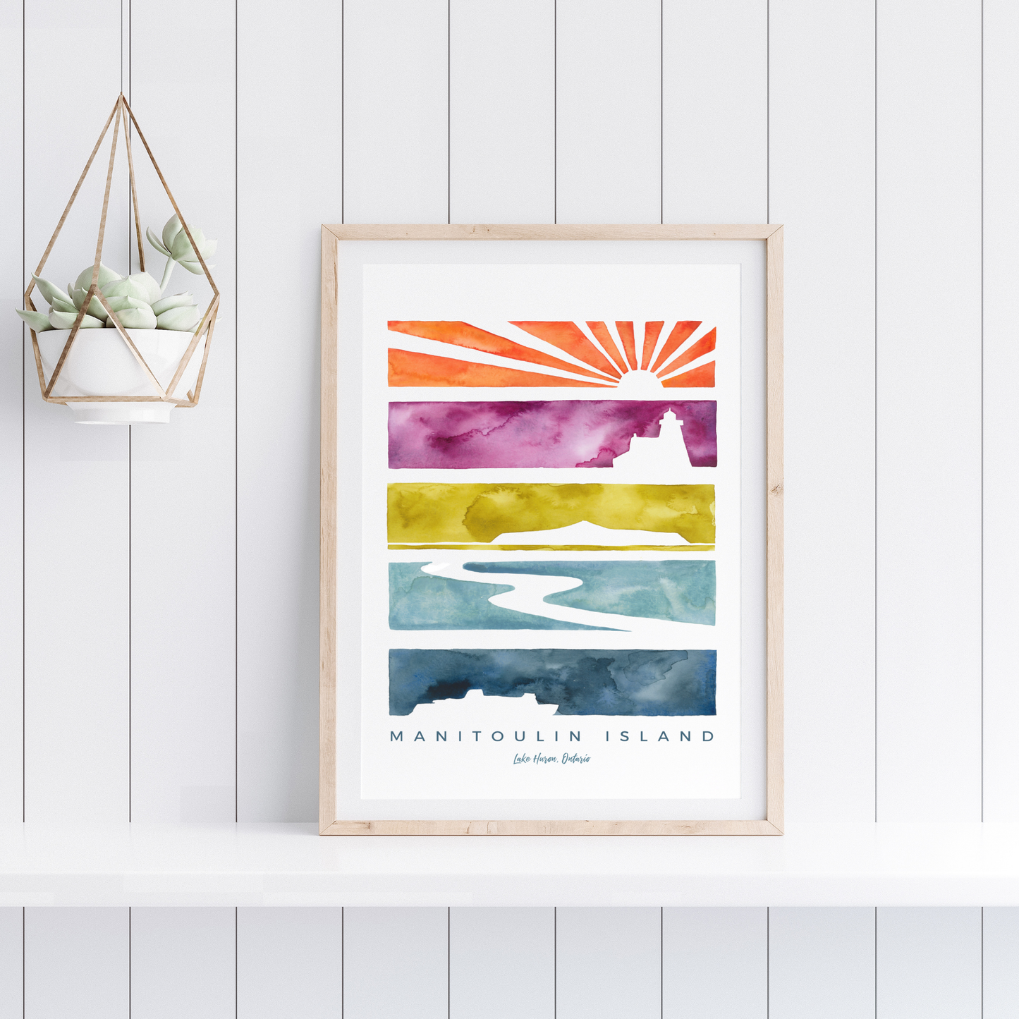 Manitoulin; Signature Spots / Watercolour Art Print
